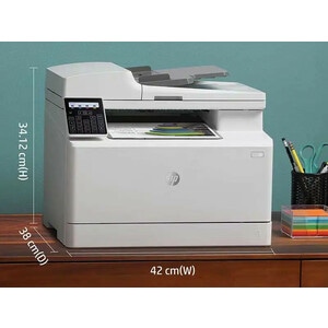 HP LaserJet Pro M183fw Wireless Laser Multifunction Printer - Colour - Copier/Fax/Printer/Scanner - 16 ppm Mono/16 ppm Col
