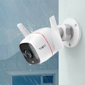 Telecamera di rete Tapo TC65 3 Megapixel Outdoor - Colore - Proiettile - 29,87 m Infrarossi Visione notte - H.264 - 2304 x
