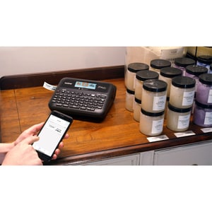 P-touch P-touch PT-D610BT Business Professional Connected Label Maker With Bluetooth - Thermal Transfer - 30 mm/s Mono - 1