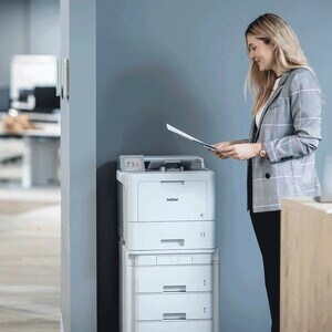 Brother HL HL-L9430CDN Desktop Wired Laser Printer - Colour - 40 ppm Mono / 40 ppm Color - 2400 x 600 dpi Print - Automati