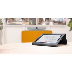 Heckler Design Meeting Room Console for iPad 10th Generation - Black Grey - 4.66" Height x 11.18" Width x 10.20" Depth - T
