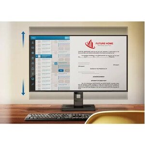 Philips 242S9JML 24" Class Full HD LCD Monitor - 60.5 cm (23.8") Viewable - Vertical Alignment (VA) - 1920 x 1080 - 300 cd