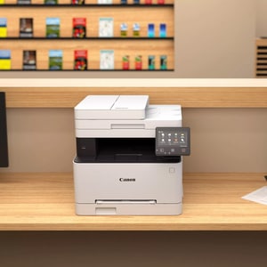 Canon i-SENSYS MF651Cw Kabellos - Laser-Multifunktionsdrucker - Farbe - Kopierer/Drucker/Scanner - Seiten/Min. Mono/18 ppm