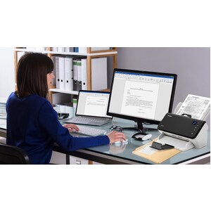 Kodak Alaris E1040 Sheetfed Scanner - 600 dpi Optical - 24-bit Color - 40 ppm (Mono) - 40 ppm (Color) - Duplex Scanning - USB