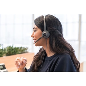 Cisco 532 Wired Over-the-head Stereo Headset - Binaural - Supra-aural - 90 Ohm - 50 Hz to 18 kHz - Uni-directional, Electr