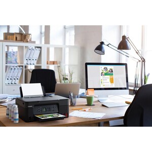 Canon PIXMA G3570 Wireless Inkjet Multifunction Printer - Colour - Black - Copier/Printer/Scanner - 4800 x 1200 dpi Print 