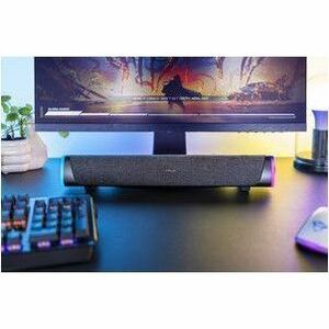 Trust GXT 2.0 Lautsprechersystem - 6 W RMS - Schwarz - 20 Hz bis 20 kHz Frequenzgang - USB - 2