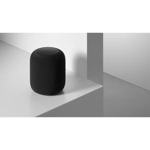 Apple HomePod 蓝牙 智能音箱 - Siri 支持 - 午夜黑 - Dolby Atmos - 无线局域网