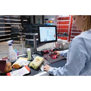Datalogic Magellan Rugged Industrial, Smartphone In-counter Barcode Scanner - Cable Connectivity - Omni-directional - USB