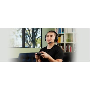 HyperX Wired Over-the-head Gaming Headset - Black - Circumaural - 41 Ohm - 15 Hz to 25 kHz - 130 cm Cable - Electret, Cond