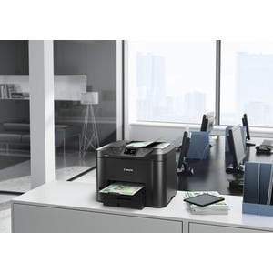 Canon MAXIFY MB5450 Kabellos - Tintenstrahl-Multifunktionsdrucker - Farbe - Kopierer/Fax/Drucker/Scanner - 600 x 1200 dpi 
