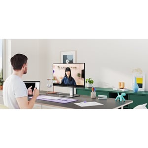 Logitech BRIO 300 Webcam - 2 Megapixel - 30 fps - Off White - USB Type C - 1920 x 1080 Video - Fixed Focus - 70° Angle - 1