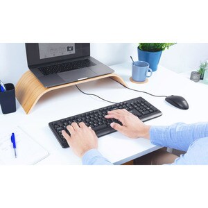 Trust Primo Keyboard - Cable Connectivity - USB 2.0 Type A Interface - Portuguese - Black - Membrane Keyswitch - 104 Key(s
