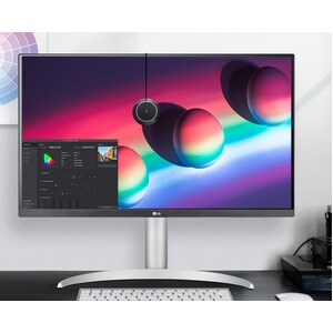 LG UltraFine 27UP850N-W 27" Class 4K UHD LCD Monitor - 16:9 - 27" Viewable - In-plane Switching (IPS) Technology - Edge LE