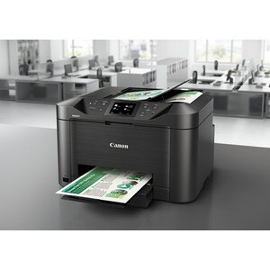 Canon MAXIFY MB5150 Wireless Inkjet Multifunction Printer - Colour - Copier/Fax/Printer/Scanner - 600 x 1200 dpi Print - A