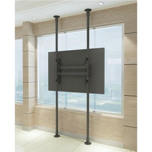 ITB - Supporto Floor-to-Ceiling per monitor da 65" a 100″, portata 80Kg. Vesa 800×600, soffitto-pavimento