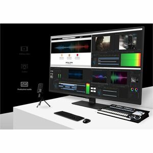 Monitor LED LG 43BN70UP-B 1092,2 mm (43,0") Class 4K UHD - 16:9 - Nero opaco - 108 cm (42,5") Viewable - Tecnologia In-pla