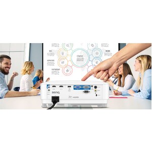 BenQ MX560 DLP-Projektor - 16:9 - 1024 x 768 Piel - 20,000:1 Kontrastverhältnis - 4000 lm Helligkeit - Vorderseite - 15000