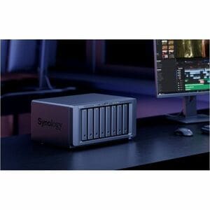 Synology DiskStation DS1823XS+ 8 x Total Bays SAN/NAS Storage System - AMD Ryzen V1780B Quad-core (4 Core) 3.35 GHz - 8 GB
