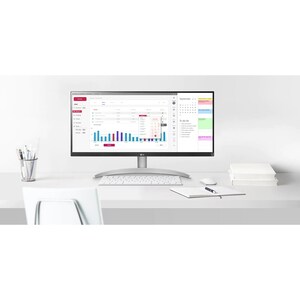 LG Ultrawide 29WQ600-W 29" Class UW-UXGA Gaming LCD Monitor - 21:9 - 73.7 cm (29") Viewable - In-plane Switching (IPS) Tec