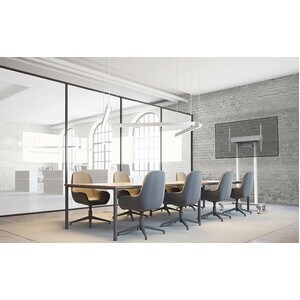 SUPPORTO DA PAVIMENTO PER SCHERMI 55-100IN MOTORIZZAT NERO