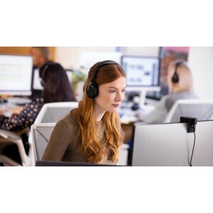 Jabra Evolve2 65 Flex Sem fios Na orelha Estéreo Fone de ouvido - Binaural - Supra-aural - 3000 cm - Bluetooth - 20 Hz par