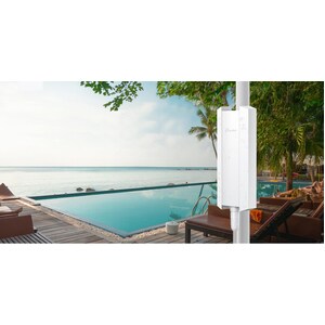 TP-Link EAP650-Outdoor Dual Band IEEE 802.11 a/b/g/n/ac/ax 3 Gbit/s Wireless Access Point - Indoor/Outdoor - 2.40 GHz, 5 G