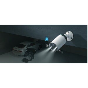 Tapo Smart Wire-Free Camera - Smart Hub, Camera - 2560 x 1440 Camera Resolution - 2K Recording - Alexa, Google Assistant S