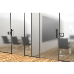 Heckler Design H659 Mounting Enclosure for iPad mini (6th Generation), Power Adapter, Network Adapter - Black Gray - Powde