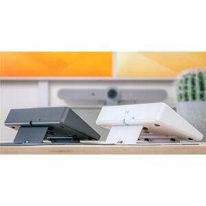 Heckler Design Tablet PC Stand - 20.1 cm Height x 24.4 cm Width x 5.1 cm Depth - Powder Coated - Powder Coated Steel - White