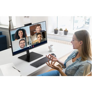 Samsung S24A400VEU 24" Class Webcam Full HD Gaming LCD Monitor - 16:9 - Black - 61 cm (24") Viewable - In-plane Switching 