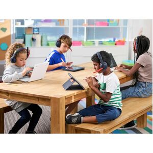 Logitech Zone Learn, EDU, WW, Classic Blue, On-Ear, USB-C