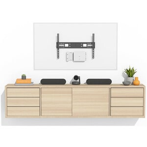 LOGITECH PC Mount (OFF WHITE) - Roommate and NUC