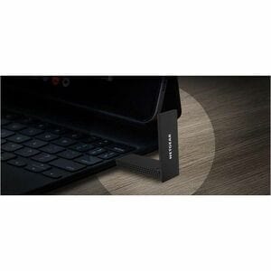 Netgear Nighthawk A8000 IEEE 802.11ax Tri Band Wi-Fi Adapter for Computer, Notebook - USB 3.0 - 2.93 Gbit/s - 2.40 GHz ISM