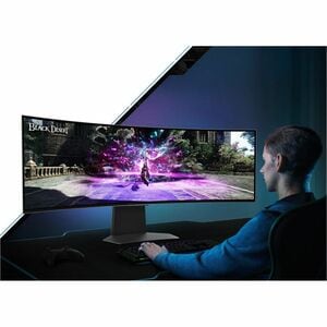 Samsung Odyssey OLED G9 S49CG954SU 49 Zoll Class Dual Quad HD (DQHD) Gekrümmter Bildschirm Smart-Gaming-OLED-Monitor - 32: