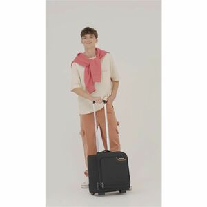 American Tourister Applite 4 Eco Travel/Luggage Case (Suitcase) for 39.6 cm (15.6") Notebook, Travel, Accessories - Mustar