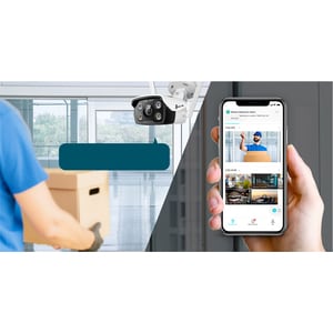 TP-Link VIGI VIGI C340-W 4 Megapixel Outdoor Netzwerkkamera - Farbe - Kugel - 30 m Infrarot/Farbe Nachtsicht - H.265+, H.2