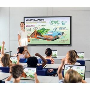 Samsung Interactive display WAC - 75" LCD - Infrared (IrDA) - Touchscreen - 3840 x 2160 - LED - 400 cd/m² - 1,200:1 Contra