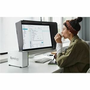 Synology DiskStation DS223J 2 x Gesamtzahl Einschübe SAN/NAS-Speichersystem Quad-Core 1,70 GHz - 1 GB RAM - DDR4 SDRAM Des