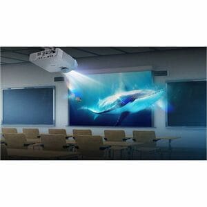 Epson EB-L210SW Short Throw 3LCD Projector - 16:10 - Wall Mountable, Ceiling Mountable, Portable, Tabletop - White - Front
