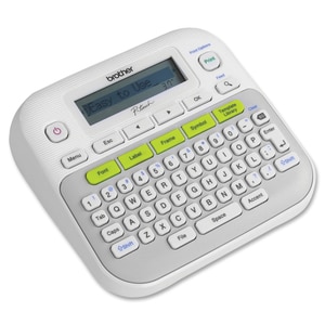 Brother P-touch PT-D210 Electronic Label Maker - Thermal Transfer - 20 mm/s Mono - 180 dpi - Label3.50 mm (0.14"), 6 mm (0