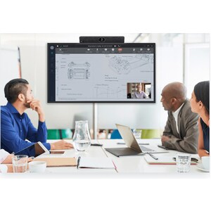 Yealink UVC40-BYOD Webcam - 20 Megapixel - 60 fps - USB 3.0 - 3840 x 2160 Video - CMOS Sensor - Microphone - Wireless LAN 