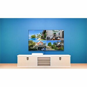 Tenda 8 Channel PoE HD Video Security Kit - Camera, Network Video Recorder - 8 Camera(s) - 2560 x 1440 Camera Resolution -
