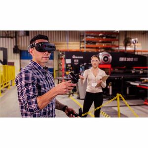 Lenovo ThinkReality VRX VR-Headset (Virtuelle Realität) - 95° Blickfeld - Smartphone unterstütztBluetooth/Wi-Fi - Android 