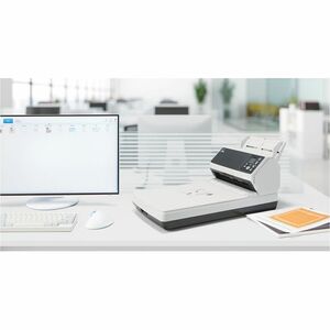 Ricoh ImageScanner fi-8290 Flachbett-/ADF-Scanner - 600 dpi Optische Auflösung - 24-bit Farbtiefe - 8-bit Graustufen - USB