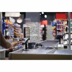 Vente au détail, Services de santé, Billetterie, Auto service Montage Fixe Scanner de code à barre Datalogic Gryphon GFS45