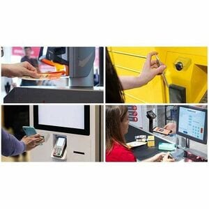 Datalogic Gryphon GFS4590 Self Service, Ticketing, Retail, Self-checkout, Healthcare Fixed Mount Barcode Scanner - Cable C