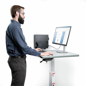 StarTech.com Bracket de Montaje en Pared para Computadoras de Escritorio de hasta 18kg - Ajustes de 5cm a 20cm - Estante M