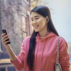 Panasonic Hybrid RZ-B310W True Wireless Earbud Stereo Earset - Black - Google Assistant, Siri - Binaural - In-ear - 1000 c