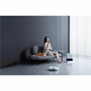 Xiaomi X10, Sem bolsa, Branco, Redondo, 3 roda(s), Contornar obstáculos, Espiral, Carregamento